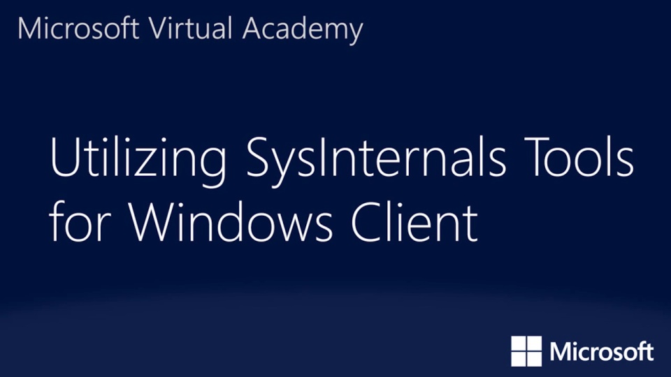 microsoft sysinternals suite windows 7