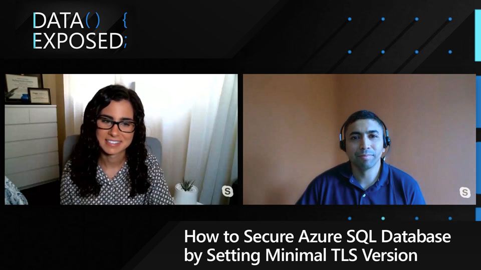 How to Secure Azure SQL Database by Setting Minimal TLS Version