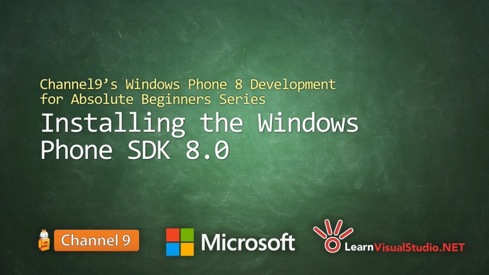 Part 2 Installing Windows Phone Sdk 8 0 Windows Phone 8