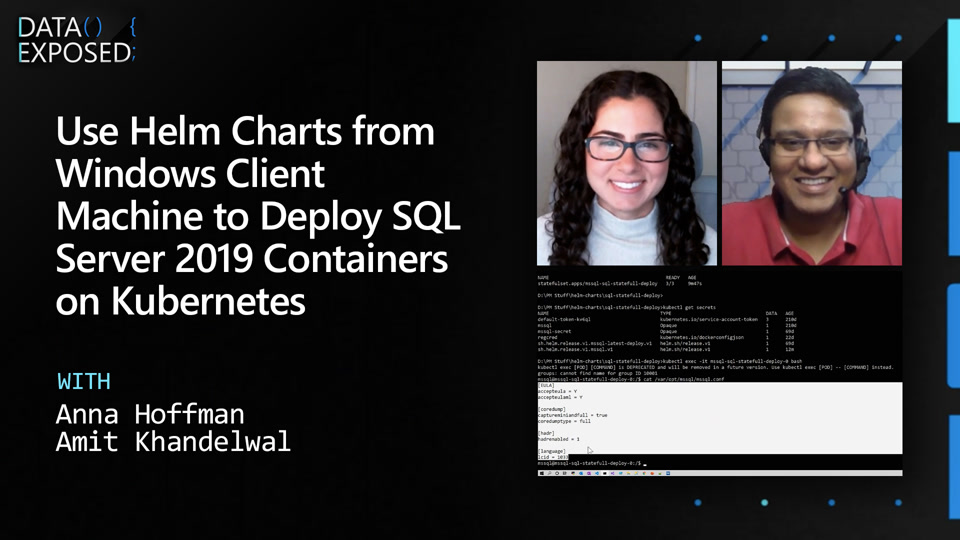 Use Helm Charts from Windows Client Machine to Deploy SQL Server 2019 