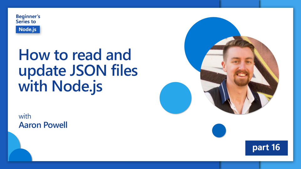 How to read and update JSON files with Node.js [16 of 26]
